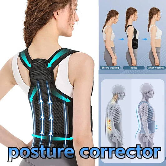 Posture Corrector - Back Orthopedic Straps for Men and Women